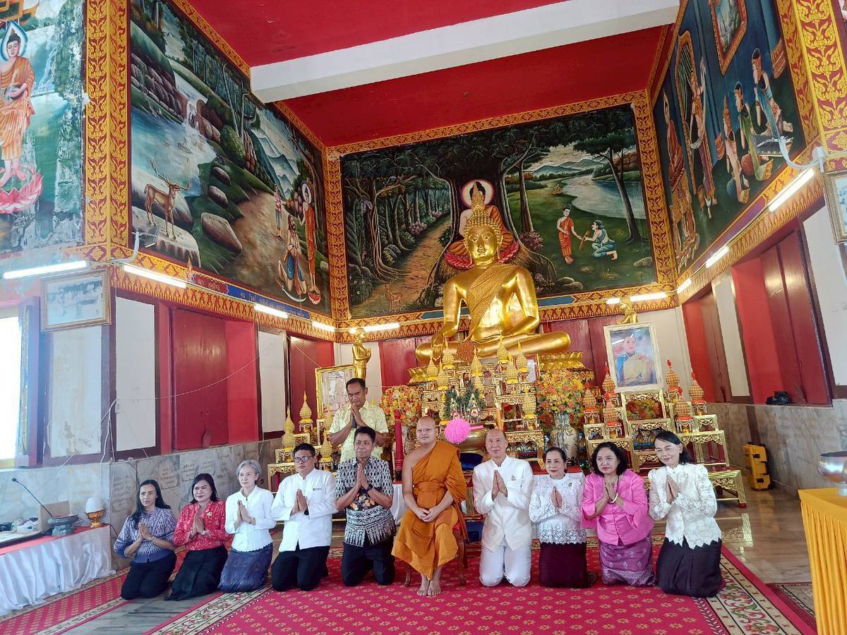 สรจ.ประจวบฯ ร่วมโครงการเข้าวัดปฏิบัติธรรมวันธรรมสวนะ  “ศรัทธาอิ่มบุญ อุดหนุนชุมชน” ประจำปีงบประมาณ พ.ศ. ๒๕๖๘